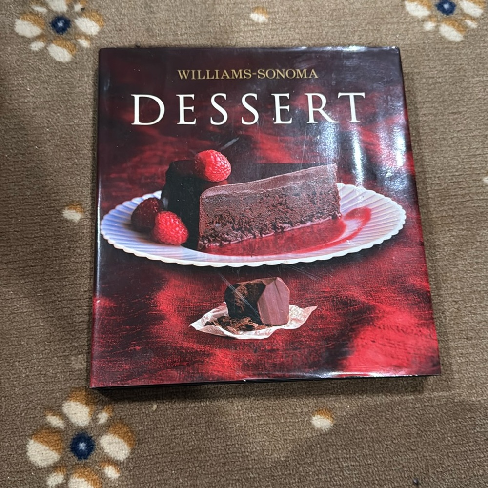 William -Sonoma desserts cookbook